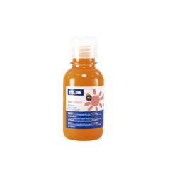 Milan  Barva temperová 125ml Fluo - oranžová