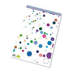 papírny Brno  Blok A4 pozn. čistý-spirála v hlavě / 50 listů