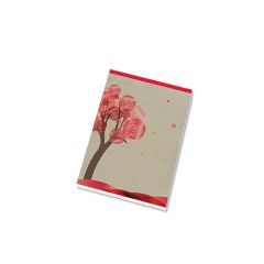 papírny Brno  Blok A6 pozn. EKO 50l. šitý - linka linkovaný / 50 listů