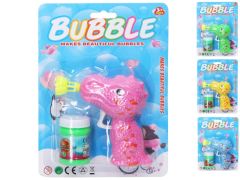 Bublifukovač dinosaurus 12cm na setrvačník 4barvy na kartě