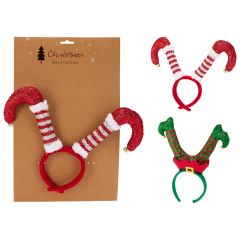 Čelenka - punčochy Elfa 30 cm (mix 2 barev /cena za 1 kus)