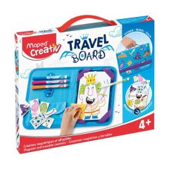 MAPED  Cestovní/výtvarný kufřík MAPED Creativ Travel Board s magnetickou tabulí