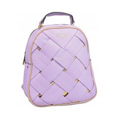 Dámska taška (batoh) dvoukomorová - fialová