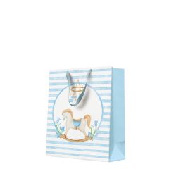 Dárková taška medium 20x25x10 cm Pastel Dream Blue