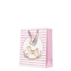 Dárková taška medium 20x25x10 cm Pastel Dream Pink