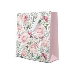 Dárková taška PAW Gorgeous Roses, medium - 20x25x10 cm