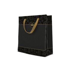Paw  Dárková taška Premium Gold Crown, medium - 20x25x10 cm