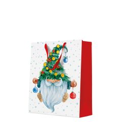 Dárková taška velká - Fancy Gnome 26,5x13x33,5 cm