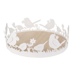 Dekorační podnos s kovovými prvky 20,5 x 6,5 cm