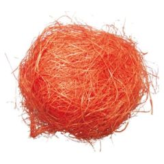Dekorační sisal 30g - oranžový