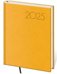 Denní diář 2025 B6 Print Pop - žlutý