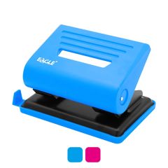 Děrovač Eagle P11000 - do 25 listů, modrá/růžová