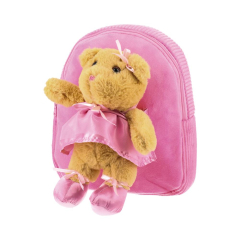 PLAY  Dětský batoh plyšový - Teddy girl