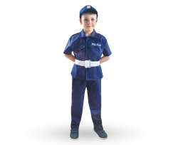 GoDan S.A.  Dětský kostým Policista, velikost 120/130 cm