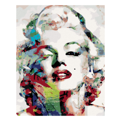 Diamantové malování (s rámem) - Marilyn Monroe