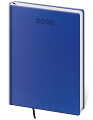 Diář 2026 denní A5 měkký - modrý