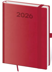 Diář 2026 týdenní B6 Print Pop - malinový