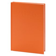 Diář A5 1 strana / 1 den 2026 - Standard oranžový