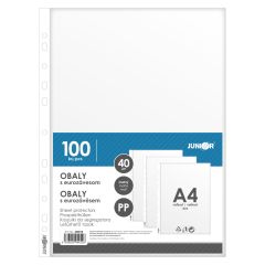 Euroobal A4 průhledný 40 µm, 100 ks
