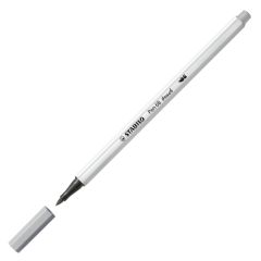 Fix se štětcovým hrotem pro různé šířky čar STABILO Pen 68 Brush, studená šedá