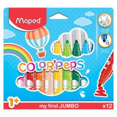 Fixy - MAPED COLOR`PEPS MAXI - sada 12 ks