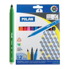 Milan  Fixy MILAN trojhranné 0,2mm - sada 12ks