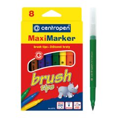 centropen  Fixy - popisovače Brusch 8773 (8-bar. sada)