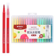 Fixy štětečkový M&G Water Color - sada 36 ks