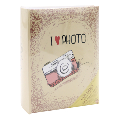 Fotoalbum I LOVE PHOTO pro 200 fotografií 10x15 cm