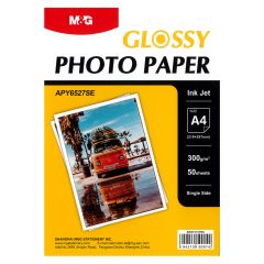 M&G  Fotopapír pro inkoustové tiskárny A4, lesklý, 50 listů, 300g