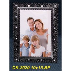 POLDOM  Fotorámeček kovový pro fotografie 10x15 cm (CK-2020 BP)