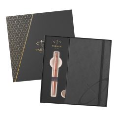 Parker  GP PARKER Jotter XL Pink Gold PGT+šedý zápisník