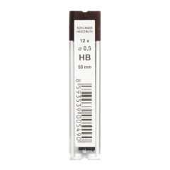 Grafitové tuhy KOH-I-NOOR HB / 0,5 mm, 12 ks