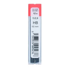 Grafitové tuhy KOH-I-NOOR HB,B,H / 0,9 mm, 12 ks