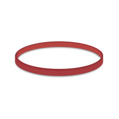 Gumičky červené silné (3 mm, O 8 cm) [1 kg]