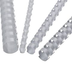 Hřebeny plastové 10 mm bílé