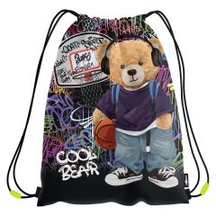 JUNIOR S8 Taška na pleny s potiskem - Cool Bear