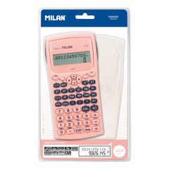 Kalkulačka MILAN M240 pink - vědecká 10+2 místná