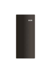 Kapesní diář 2026 - Turínský měsíčník - černý