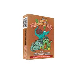 Karty hrací - 2v1 Černý Peter a Pexeso - Dinosauři