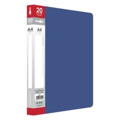 Katalogová kniha A4/20 listová, modrá
