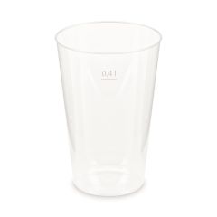 Kelímek vratný (PP) opakovaně použitelný extra-silný O87mm 0,4L [10 ks]