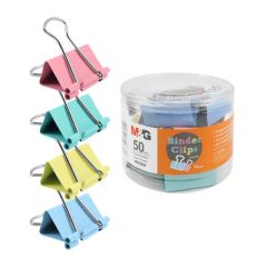 M&G  Klip Binder M&G - barevný (50 mm), 12 ks