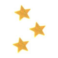Konfety lesklé hvězdy zlaté 15g