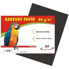 CARTA  Kopírovací papír A4 80g/100 listů, černý