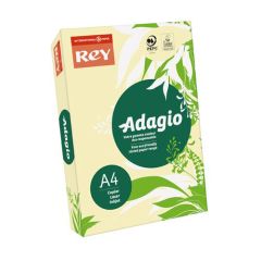 Kopírovací papír, barevný, A4, 80 g, REY Adagio, pastelově žlutý