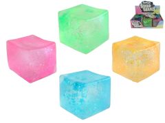 Kostka strečová ECO sugar 7,5cm 4barvy v síťce 6ks v DBX