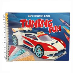 Monster Cars  Kreativní omalovánka - Monster Cars Tuning Fun