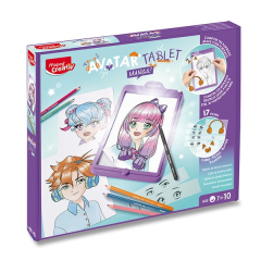 Kreativní sada MAPED Creativ Avatar tablet Manga