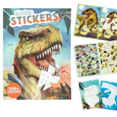 Kreativní sešit Dino World + 350 samolepek